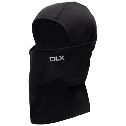 Unisex Balaclava Kamen in Black, Hat at angled view