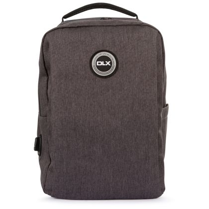 Trespass DLX Travel Rucksack Sarclet in DARK GREY MARL, Front view