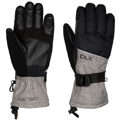 DLX Womens Ski Gloves Sengla in Black 